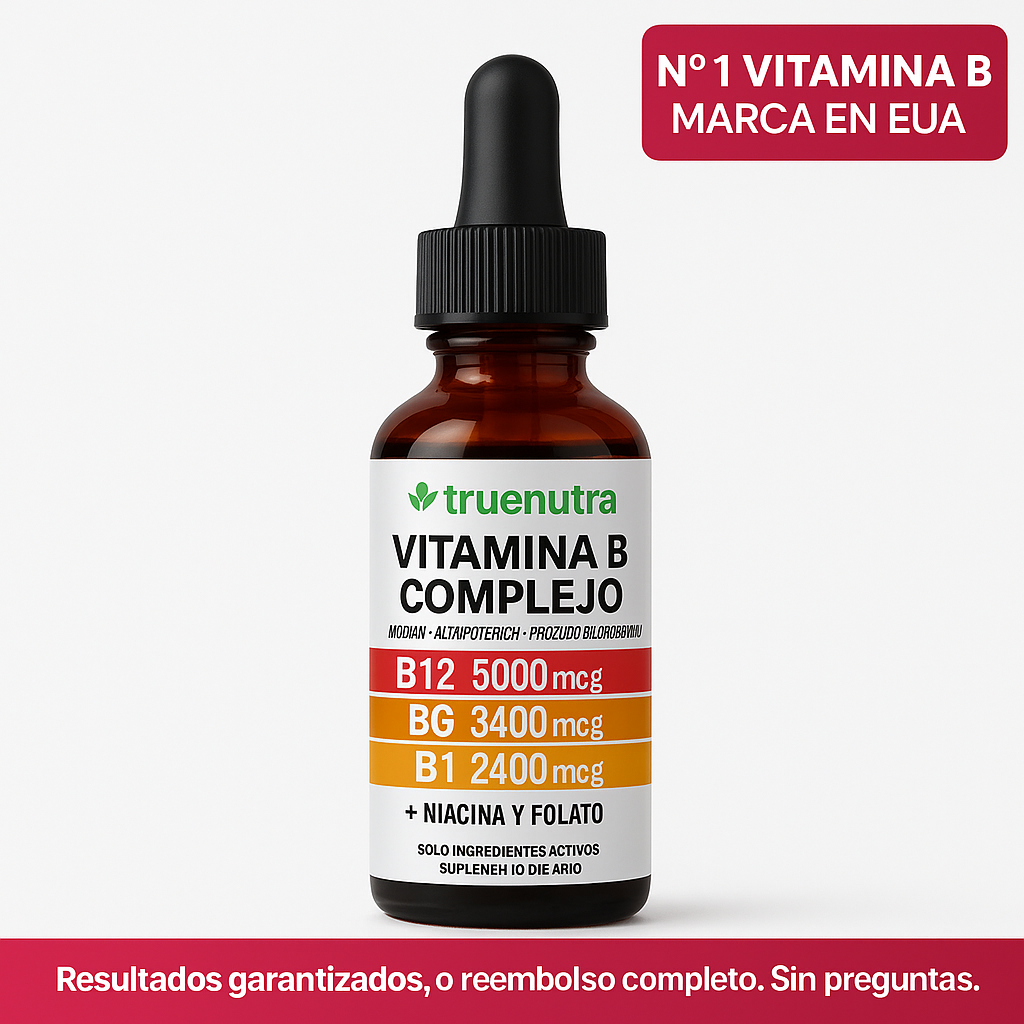 Vitamina B 5 en 1 Premium Fórmula Avanzada para Energía, Concentración y Salud Nerviosa